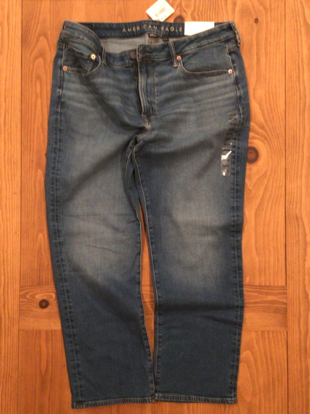American Eagle Outfitters Men’s Medium Blue Slim Straight Jeans. 36x30